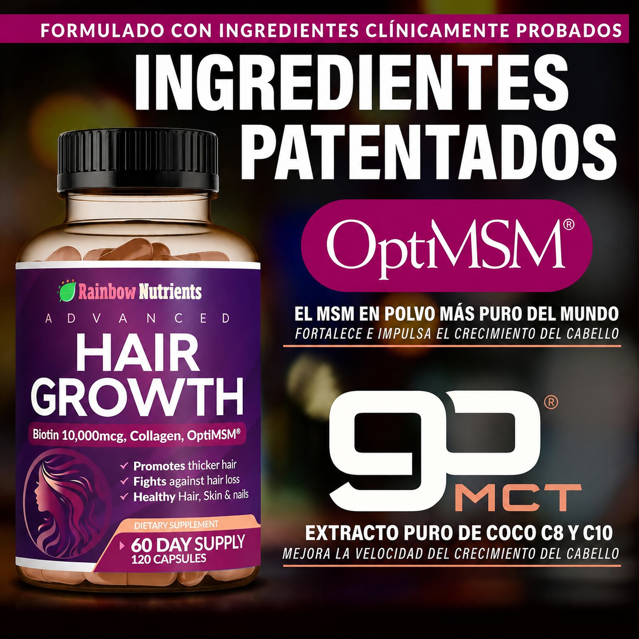 Amaris Vitaminas Hair Growth