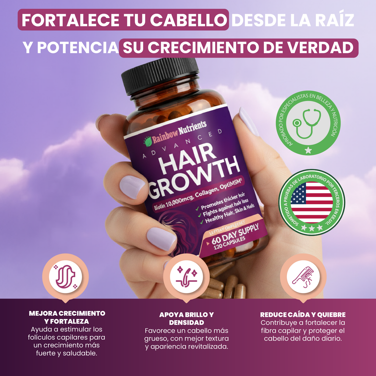 Amaris Vitaminas Hair Growth