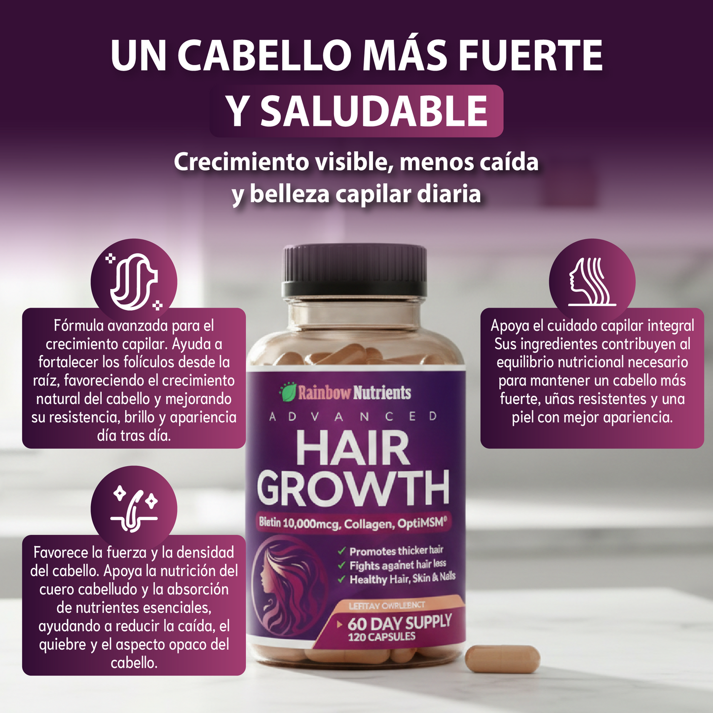 Amaris Vitaminas Hair Growth